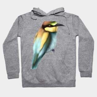 Cute Bee-Eater Drawing Hoodie